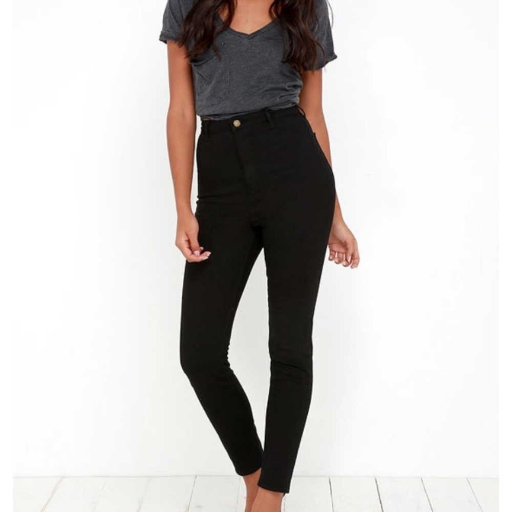 Rolla’s Scorpions high rise - black size 27R